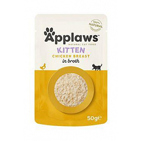 Applaws Cat saszetka Kitten Broth pierś z kurczaka 50g