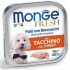 MONGE FRESH - pasztet i kawałki z indykiem 100 g dla psów