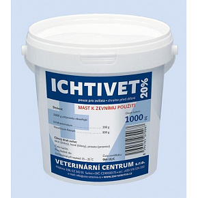 Ichtivet 20% węg. 1 kg