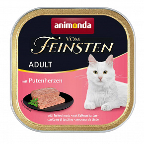 ANIMONDA pasztet ADULT - serca z indyka dla kotów 100g