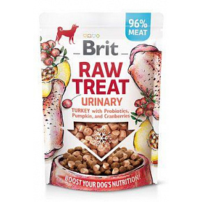 Brit Raw Treat Dog Urinary, Indyk 40g