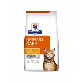 HILLS Dieta Feline c/d Multicare Kurczak Sucha NOWA 3 kg HILLS Dieta Feline c/d Multicare Kurczak Sucha NOWA 3 kg