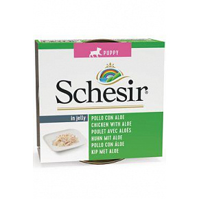 Schesir Dog konserwa. Puppy kurczak/aloe 150g