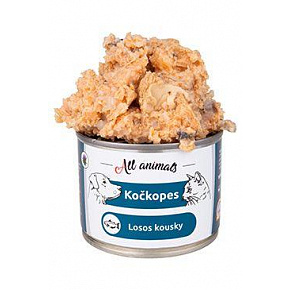 ALL ANIMALS konserwa KOTOPIES kawałki łososia, 200 g