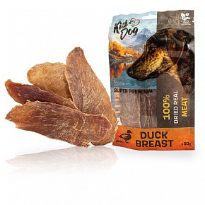 KIDDOG SUPER PREMIUM 100% pierś z kaczki, cienkie plasterki 50 g