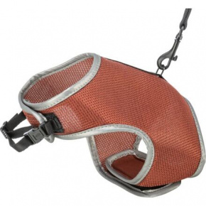 Szelki VESTA z smyczą dla kota 24-42 cm/1,20 m, rdzawy