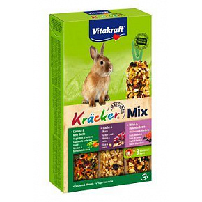 Vitakraft Rodent Kräcker Rabbit Trio mix pałeczki 3 szt. Vitakraft Rodent Kräcker Rabbit Trio mix pałeczki 3 szt.
