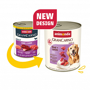 GRANCARNO Adult - wołowina, jagnięcina 800g