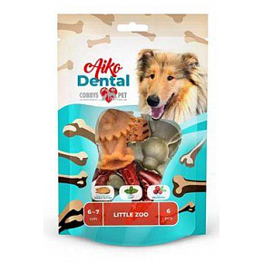 Przysmak Aiko Dental Little Zoo 6-7cm/150g/6szt.