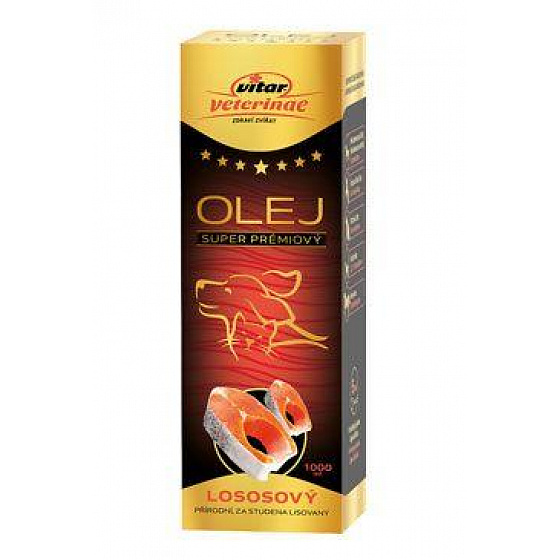 VITAR Veterinae Olej z łososia 1000ml