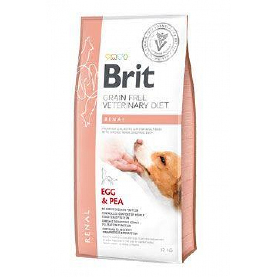 Brit Veterinary Diets GF dog Renal 12 kg
