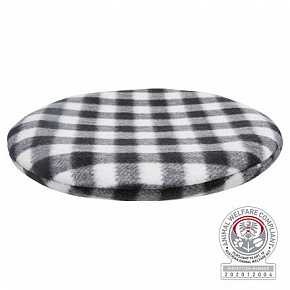 Poduszka do podgrzewania lub chłodzenia 26cm, czarno-biała krata