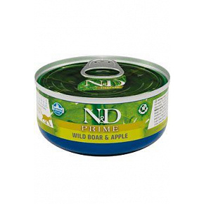 Farmina N&D cat PRIME dzik i jabłko konserwa 70 g