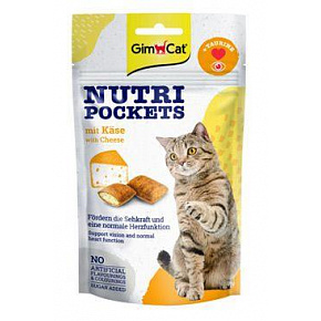 GimCat Nutri Pockets z serem 60g GimCat Nutri Pockets z serem 60g