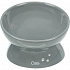 Ergonomiczna ceramiczna miska XXL, podwyższona, 0,35l/ o 17cm, szara