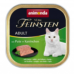 ANIMONDA pasztet ADULT - indyk, królik dla kotów 100g