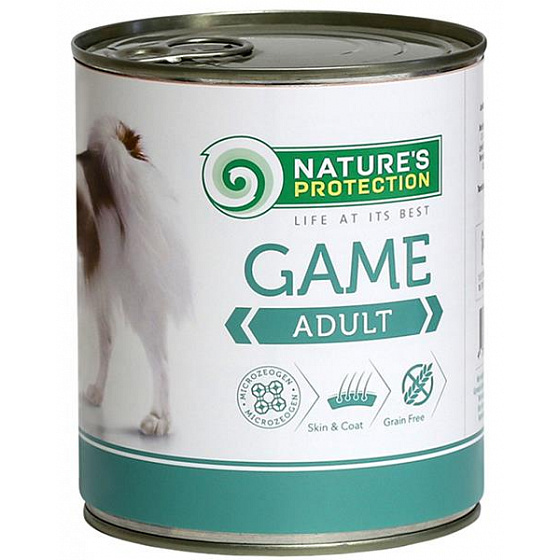Natures P KONZERVA dog adult dziczyzna 800 g