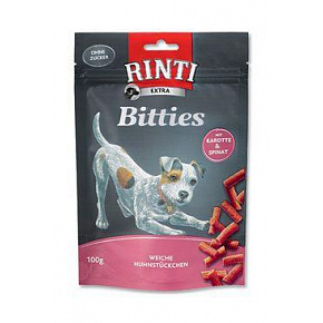 Rinti Dog Extra Mini-Bits przysmak marchew+szpinak 100g Rinti Dog Extra Mini-Bits przysmak marchew+szpinak 100g