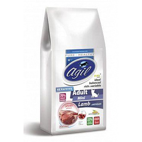 Agil Adult MINI Sensitive GF Jagnięcina i Dziczyzna 2kg