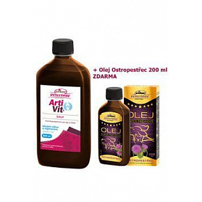 VITAR ArtiVit Syrop 500ml+ostrop.olej 200ml