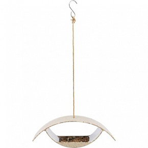 Oko - zewnętrzny karmnik do zawieszenia, 32,5 x 12 x 10,1 cm, brązowy - OFERTA LIMITOWANA