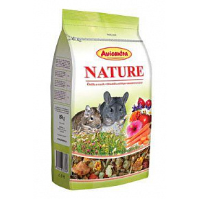 Avicentra Nature Premium szynszyla+koszatniczka 850g