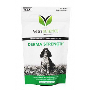 VetriScience Derma Strenght wsparcie.skóra psa 70 sztuk 140g