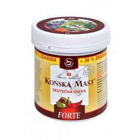 Maść końska rozgrzewająca Forte 250ml
