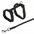 Nylonowa uprząż odblaskowa dla kota, 27-45cm/10 mm, 1,3m
