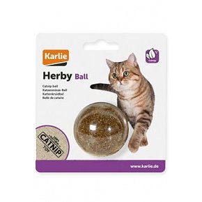 Zabawka dla kota Kula z kocimiętką 5cm KAR