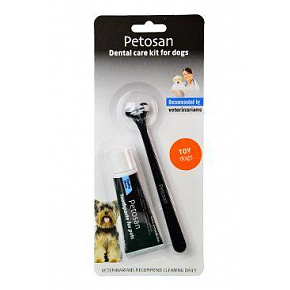 Zestaw do higieny jamy ustnej Petosan dla psów rasy Toy Zestaw do higieny jamy ustnej Petosan dla psów rasy Toy
