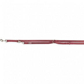 Smycz PREMIUM przedłużająca, sangria