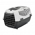 Transportowy box CAPRI II, XS-S: 37x34x55cm (max. 8 kg), ciemnoszary/jasnoszary