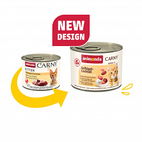 ANIMONDA puszka CARNY Kitten - koktajl drobiowy 200g