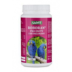 Roboran dla egzotów z BETAGLUKANAMI 1kg