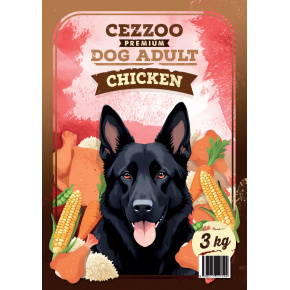 CEZZOO Premium Dog Adult 3kg CEZZOO Premium Dog Adult 3kg