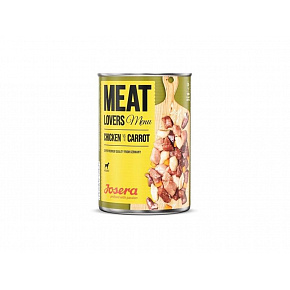 Josera konserwa Dog Meat Lovers Kurczak z Marchewką 400 g