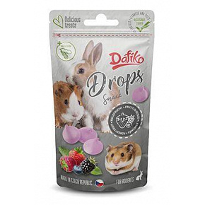 Dafiko drops dla gryzoni mieszanka leśna 75g