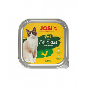 JosiCat miseczka Cat Paté z kurczakiem 100 g