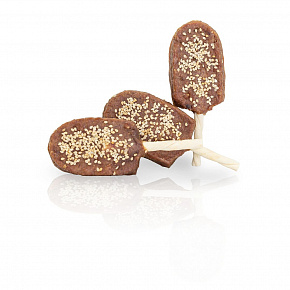 KIDDOG BUFFET lód z kaczką i sezamem [30 szt.], 12 cm / 45-50 g