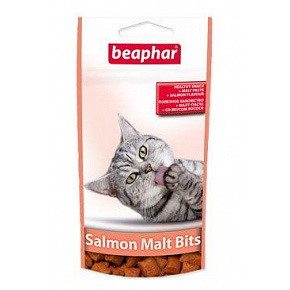Beaphar przysmak Malt Bits łosoś 35g