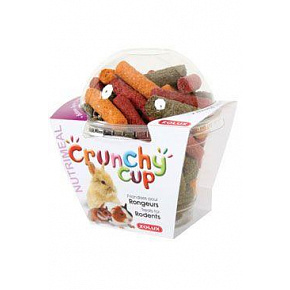 Przysmak CRUNCHYCUP gryzoń lucerna/marchew/burak 180gZolux