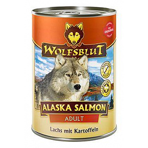 Wolfsblut Dog Adult Alaska Salmon konserwa. 395g