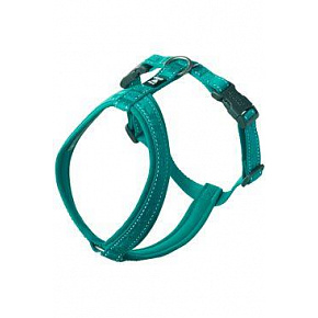 Szelki Y Hurtta Casual ECO pawia zieleń 80-90cm