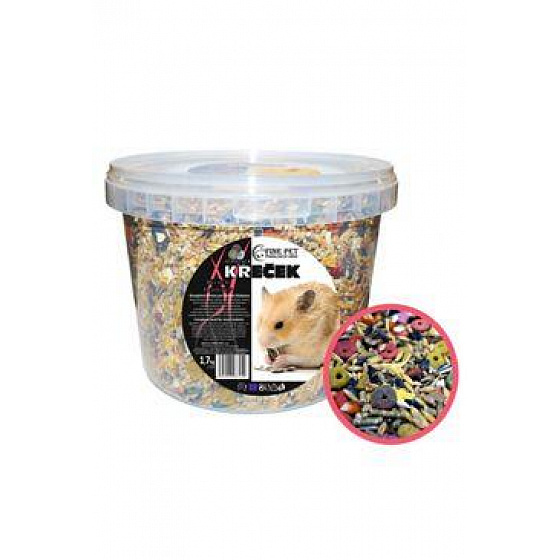 FINE PET Chomik Premium wiadro 1,7kg