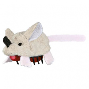 Pluszowa biegająca mysz na baterie 5,5 cm (RP 0,90 zł)