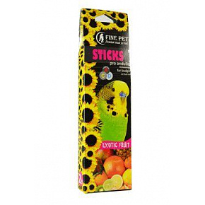 FINE PET Pałeczka Papużka Egzotyczne owoce 2szt./110g