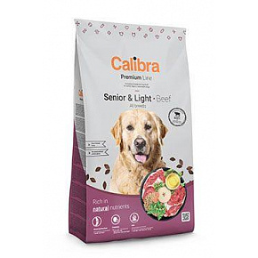 Calibra Dog Premium Line Senior&Light Wołowina 3kg