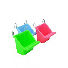 Karmnik dla egzotów Q3 otwarty z haczykami 65ml 7cm