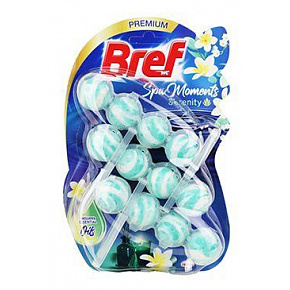 Wkład do WC Bref Spa Moments Serenity kulki 3x50g